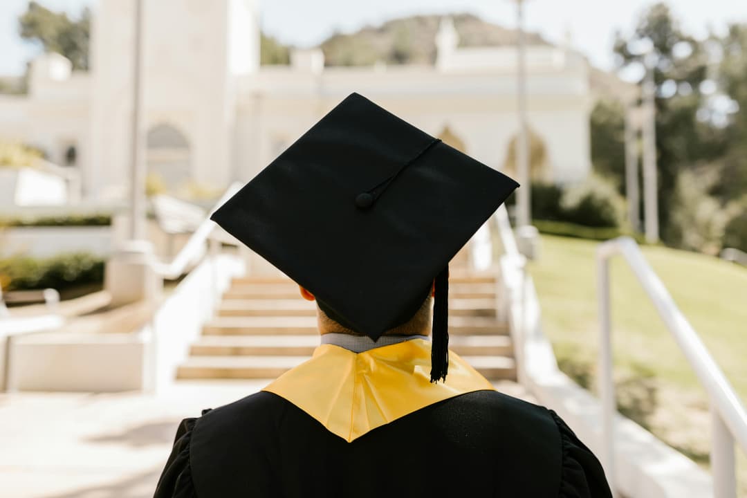 graduation cap guy